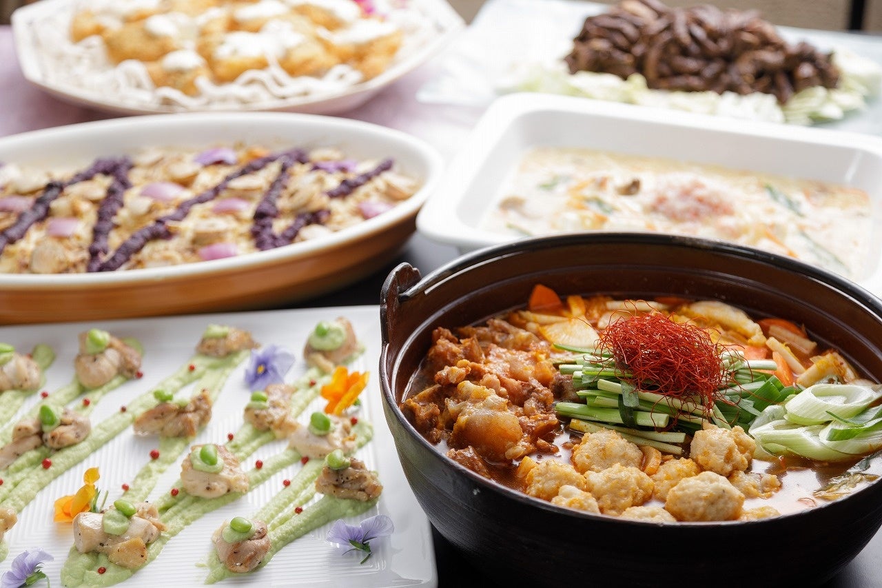 彩り豊かなお食事をご用意しております！