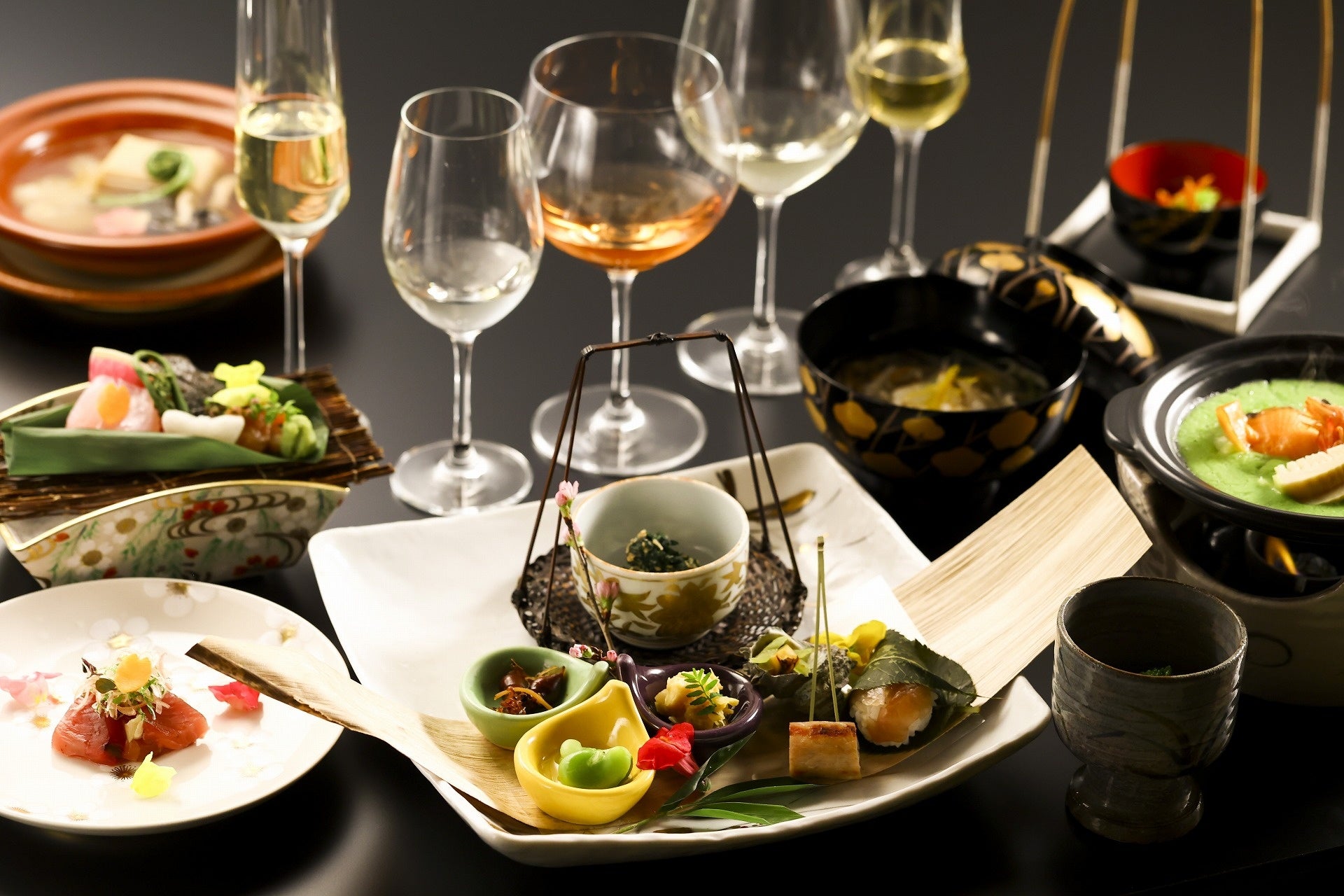 海石榴　2023年春献立とワインペアリング