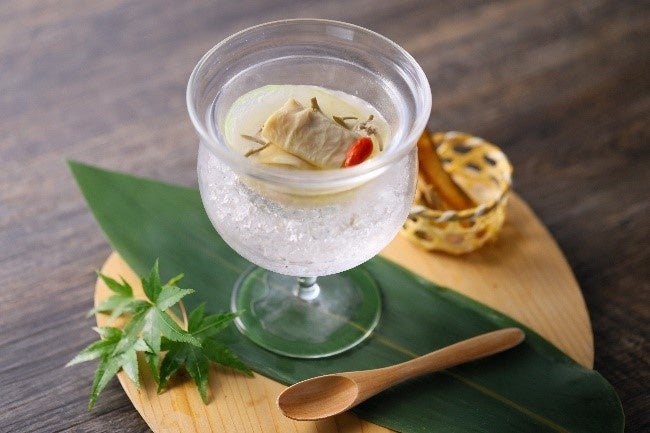 アユの南蛮東寺巻き　社内料理コンテスト最優秀賞