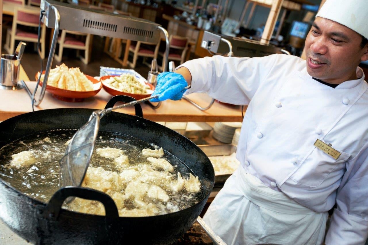 揚げ立ての天ぷら