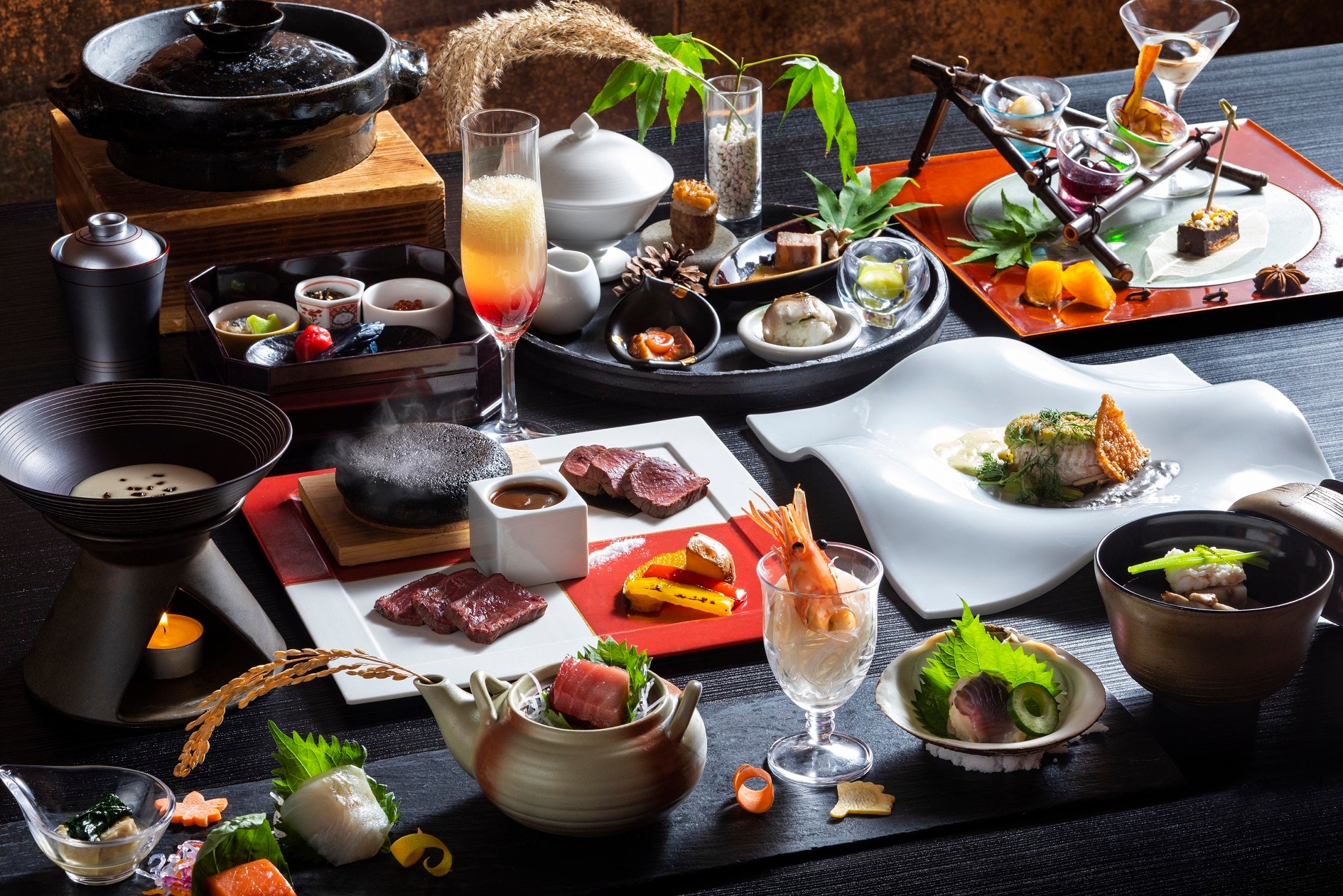 望楼登別秋のお料理イメージ