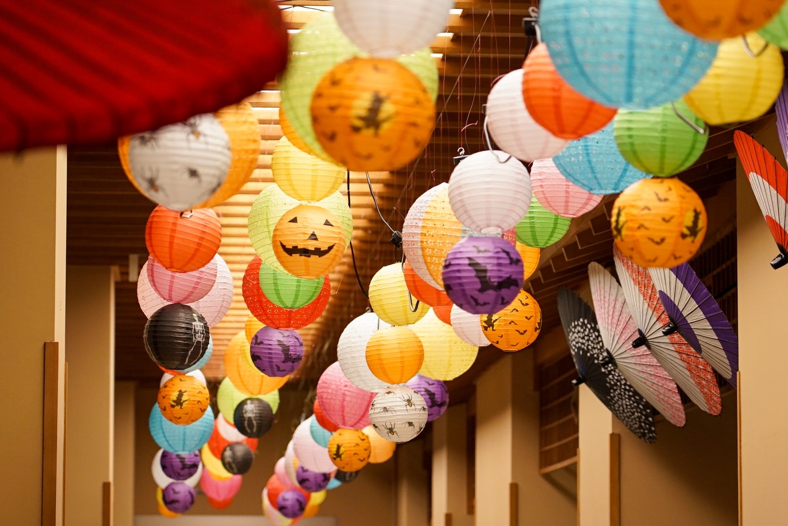 夢小路にカボチャ出現！