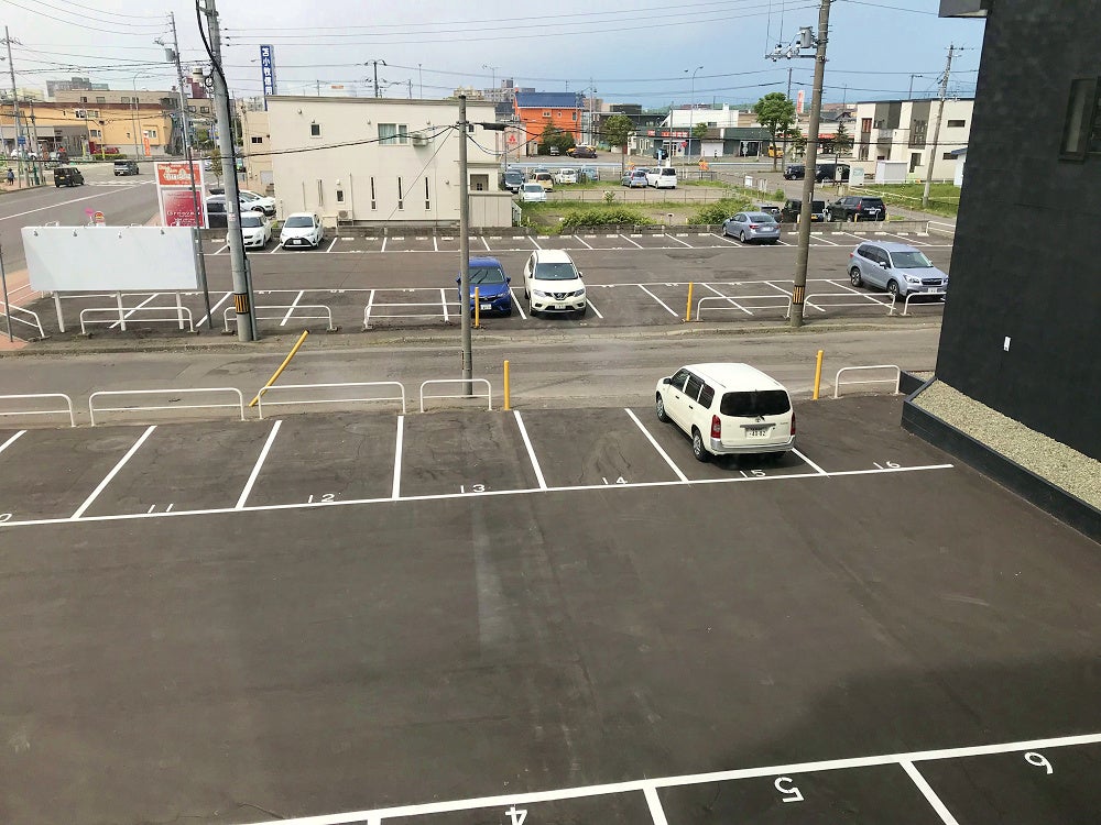 40台止められる無料駐車場が車での旅に嬉しい