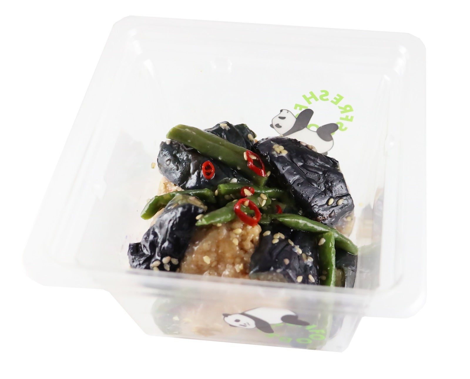 唐揚げとなすの生姜あん