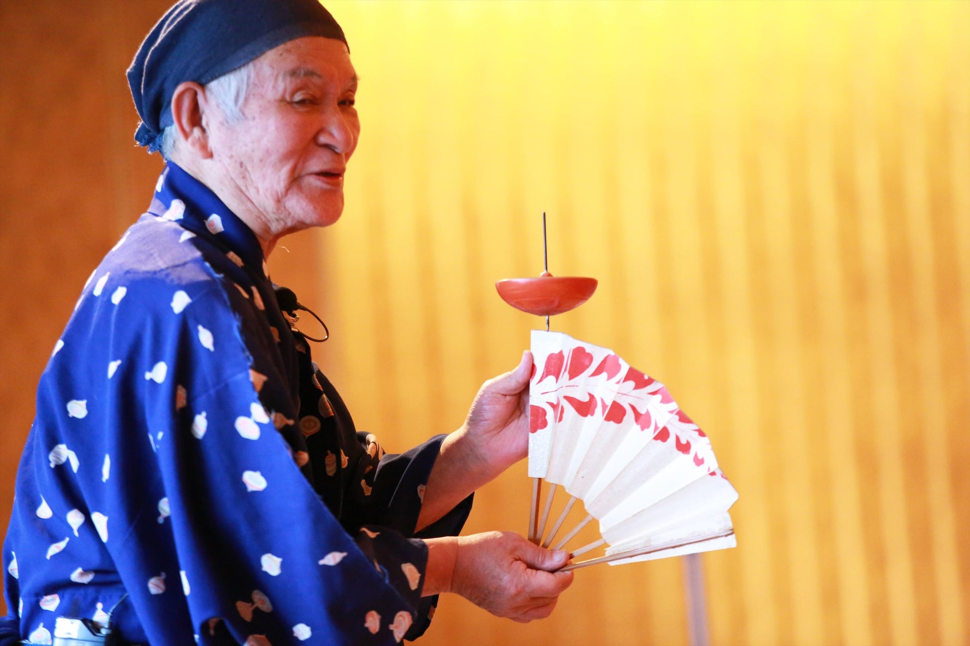 「こまのおっちゃん」藤田由仁さん ※過去のイベントの様子