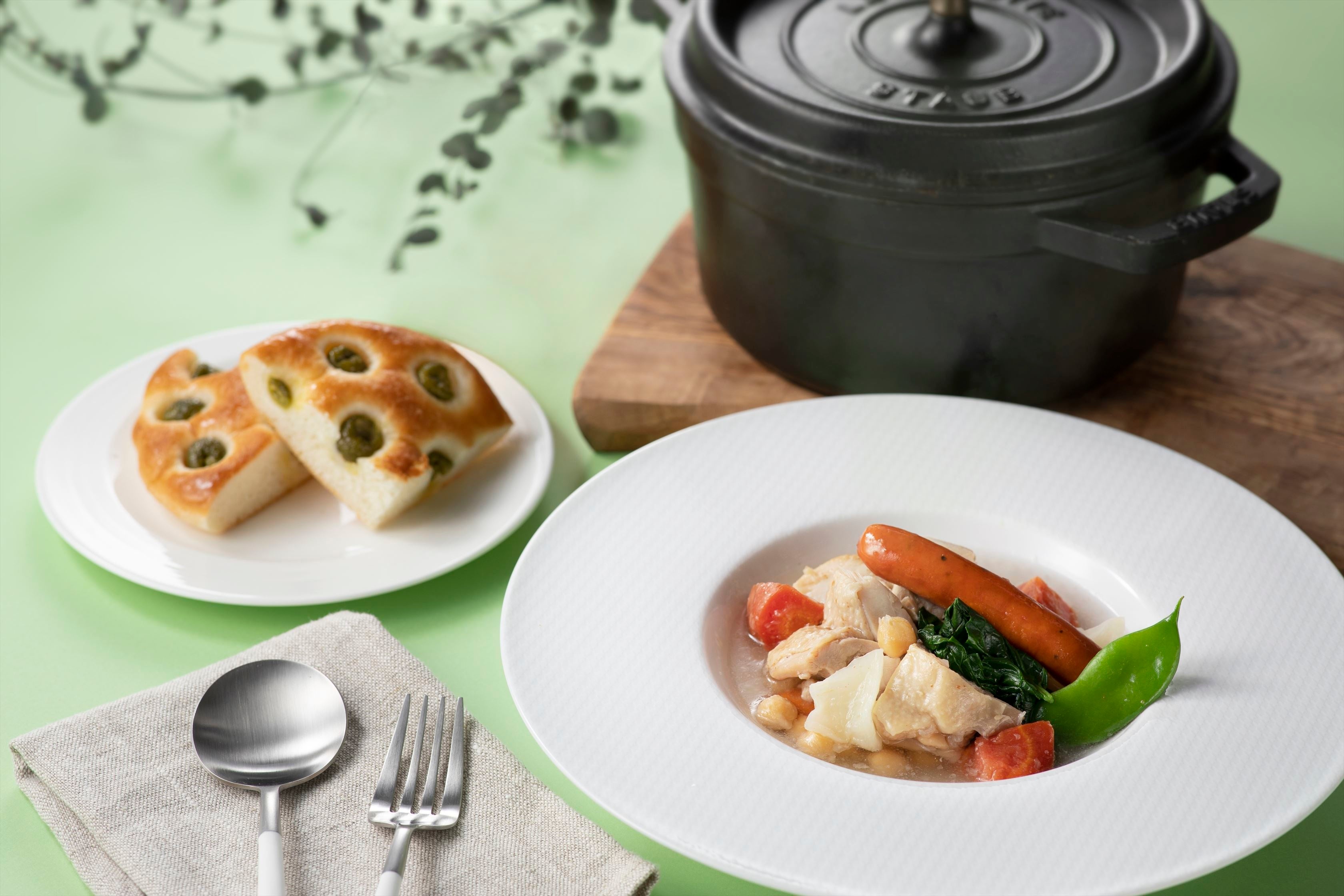 オリーブ豚と金時人参とまんばのポトフ～宗紀マスタードとともに～　※写真はイメージです