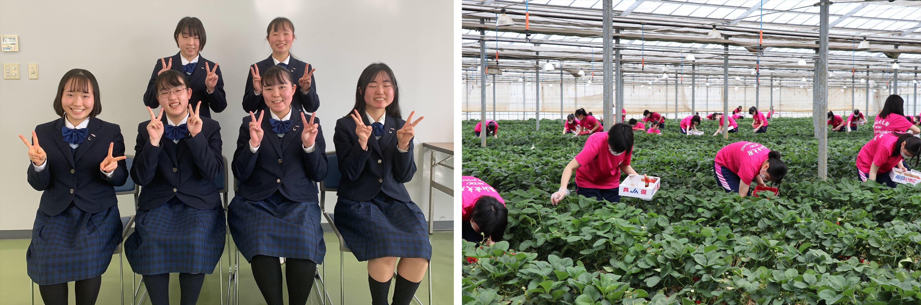 郡山女子大学附属属高等学校の皆さん