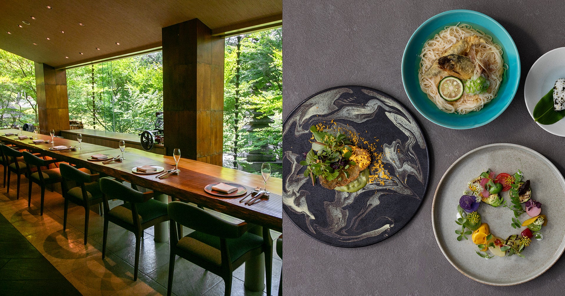 （左）店舗の様子／（右）写真はイメージです