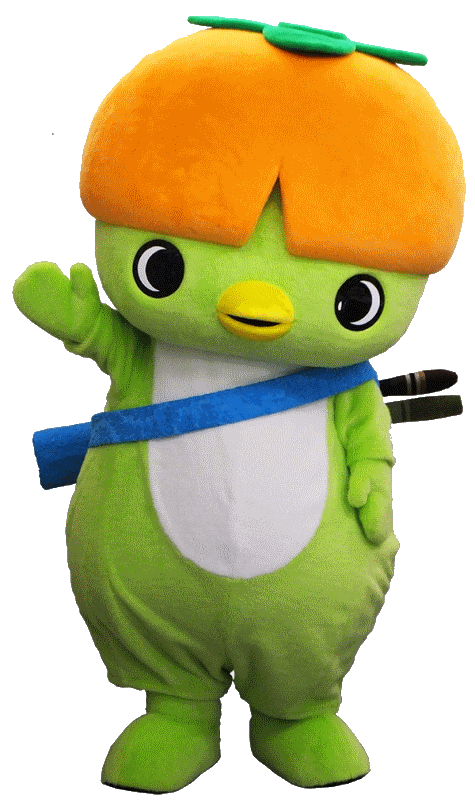 ※橋本市マスコットキャラクター「はしぼう」