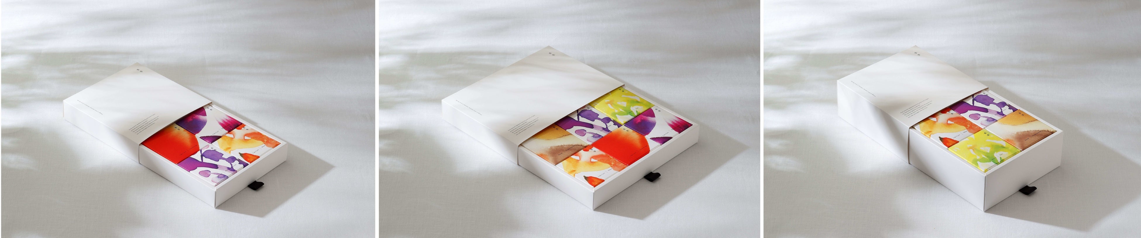 ※写真はイメージです「４個入りボックス」(左)／「６個入りボックス」(中央)／「８個入りボックス」(右)