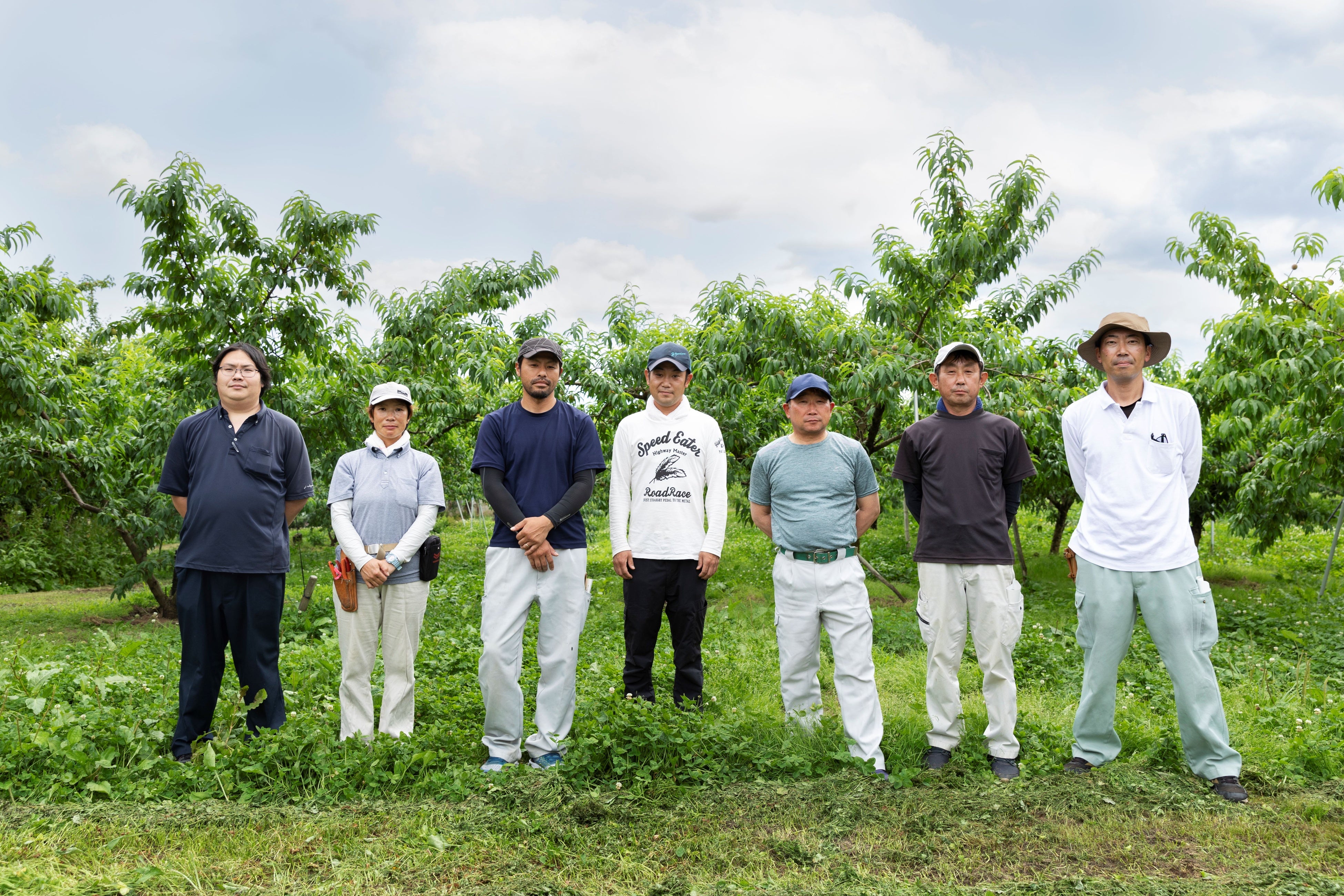 ※JA夢みなみ 鏡石支部りんご・もも専門部会の皆様