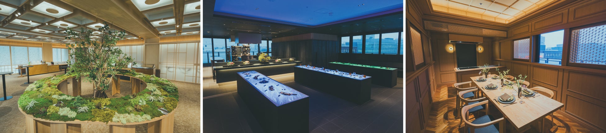 ※写真はイメージです(左)MEGUMI/(真ん中)MINORI/(右)Chef‘s Kitchen