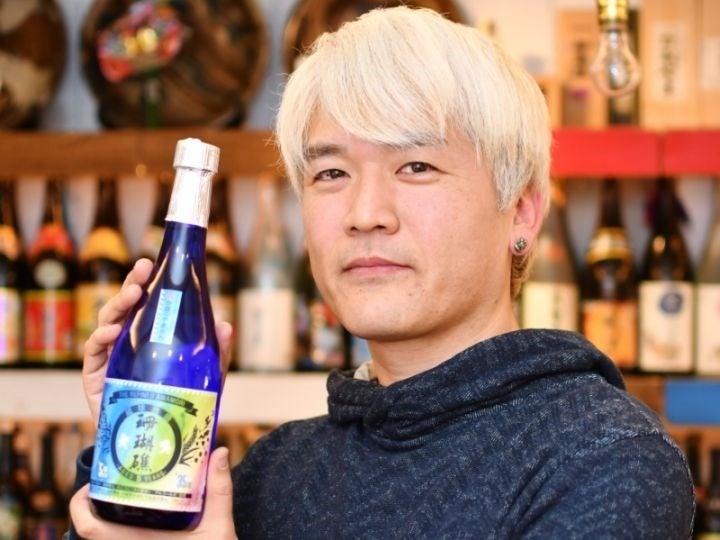 ※泡盛新聞東京支部長　岡山進矢氏