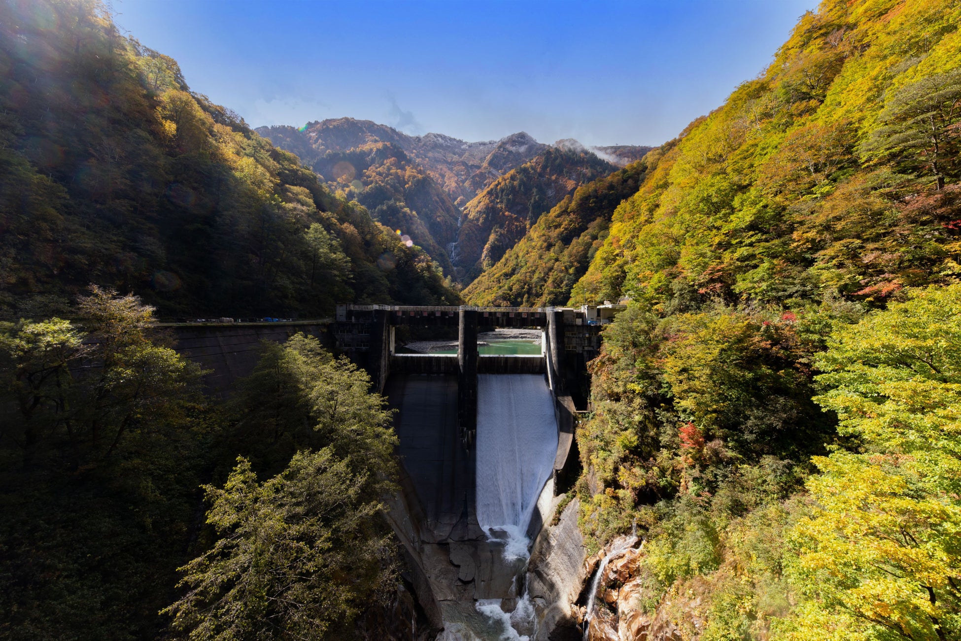 ※「黒部宇奈月キャニオンルート」仙人谷ダム