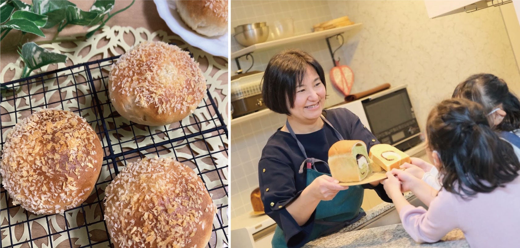 ※(左)イメージ／(右)「nana no moe」迎佐江氏