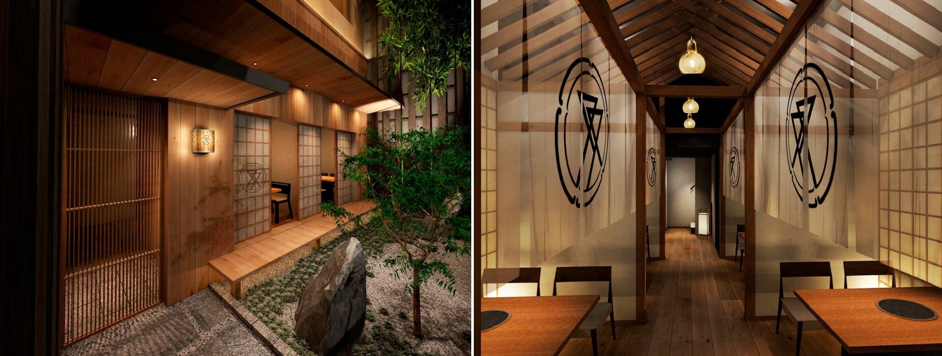 ニューヨーク「Nikutei Futago」内観