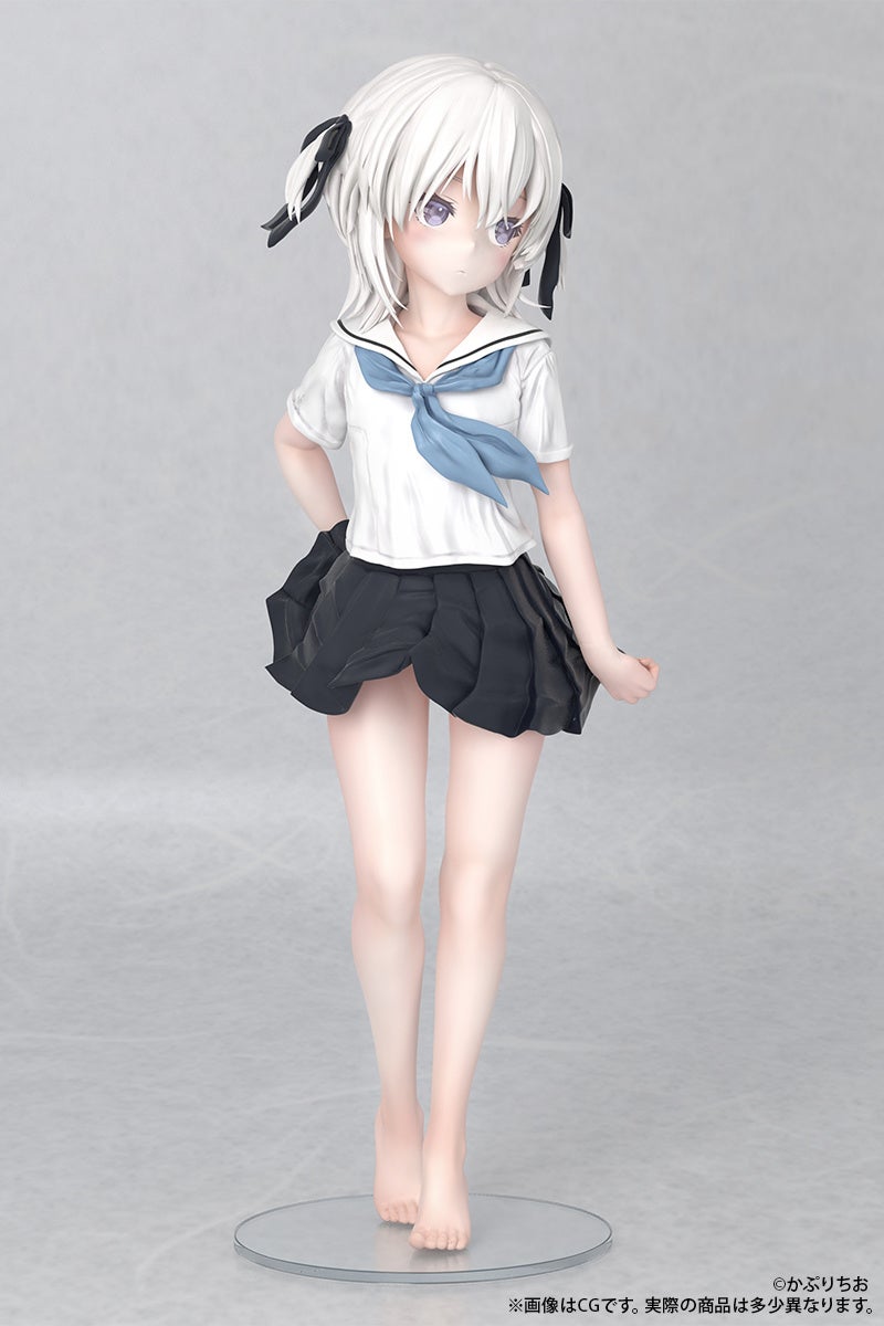 かぷりちお「眞白いこね」1/5スケールPVC製フィギュアの再販が決定