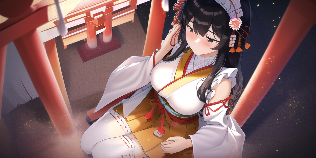 補助金巫女さん