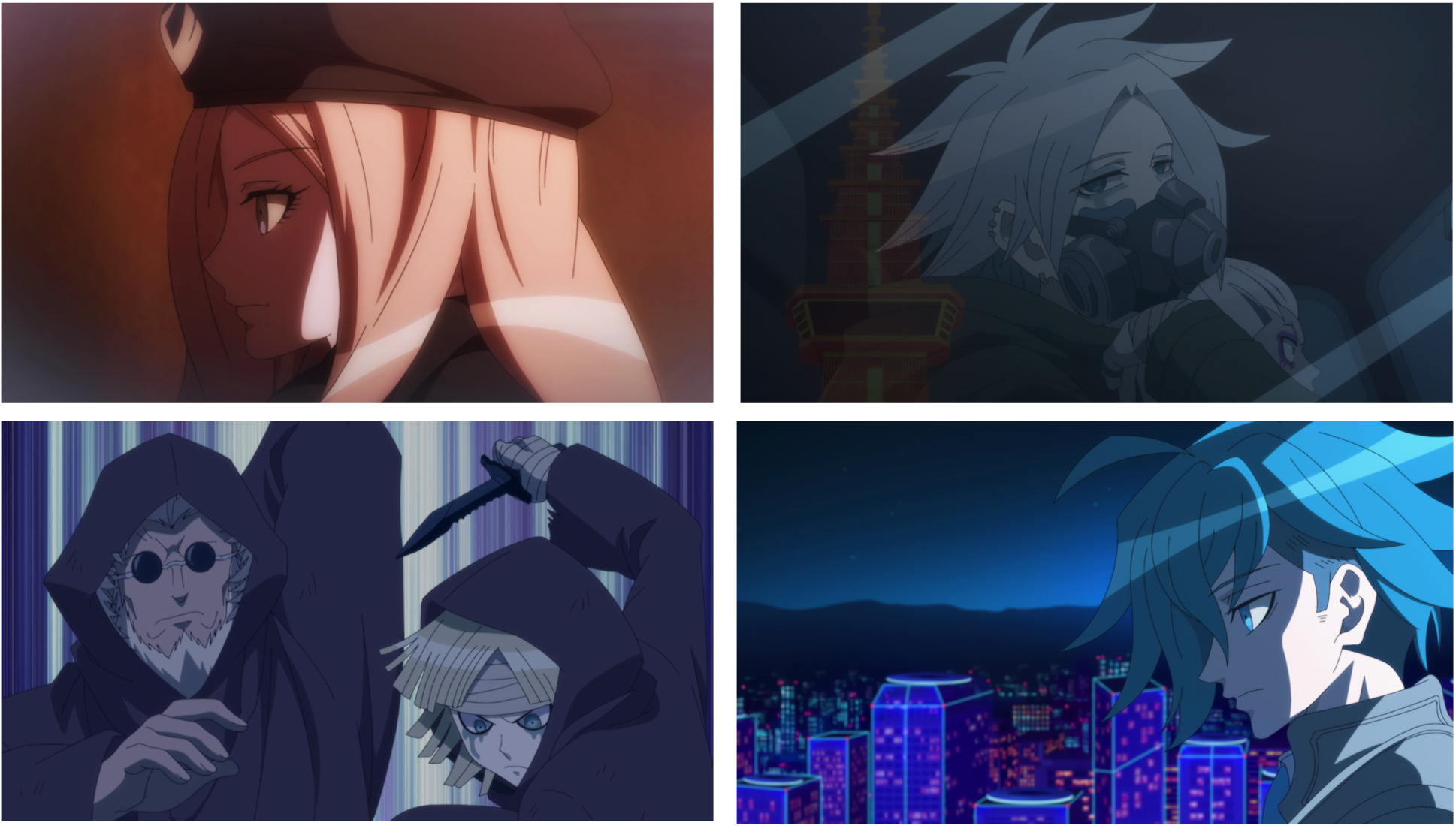 トライブナイン　青山カズキ　神木　結衣　五反田豊　園田不兆 アニメ『TRIBE NINE (トライブナイン)』2月28日（月）放送の第8