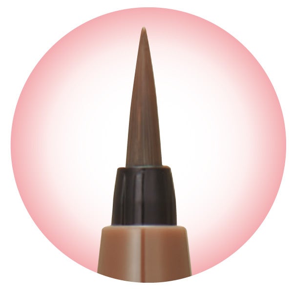 眉尻まで描きやすい細筆