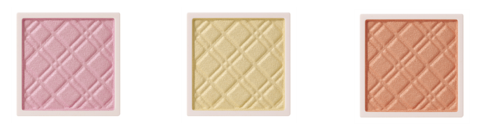 左から PT01 ピュアエンジェル、PT02 カスタード、PT03 みかんスムージー