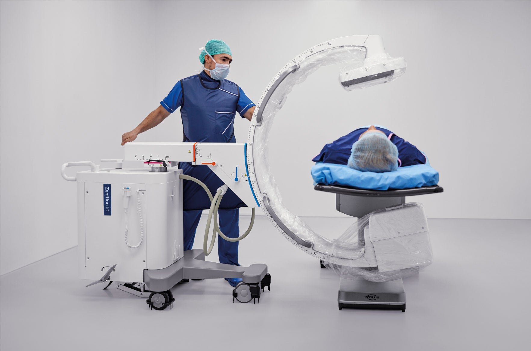 患者様を移動せずに検査可能