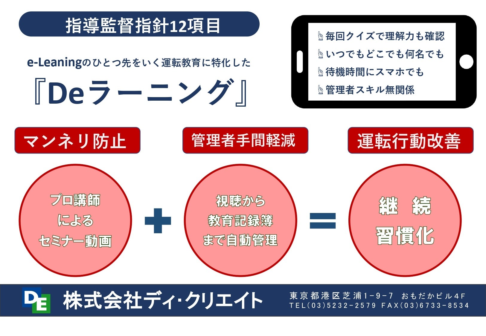 ディ・クリエイト社のeラーニング