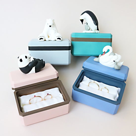 なかよし親子のリングケース