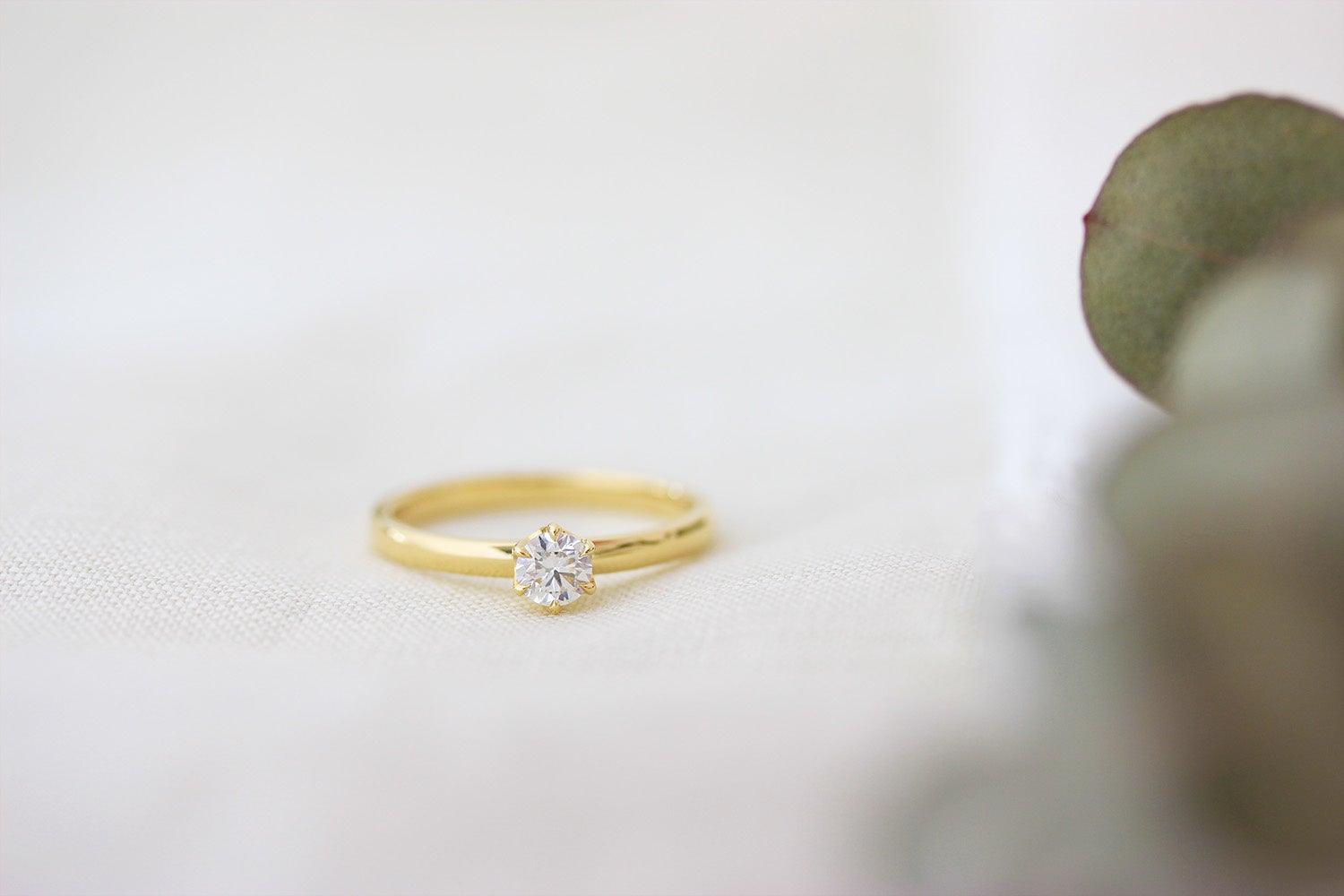 ウチマリ小箱で作れる婚約指輪