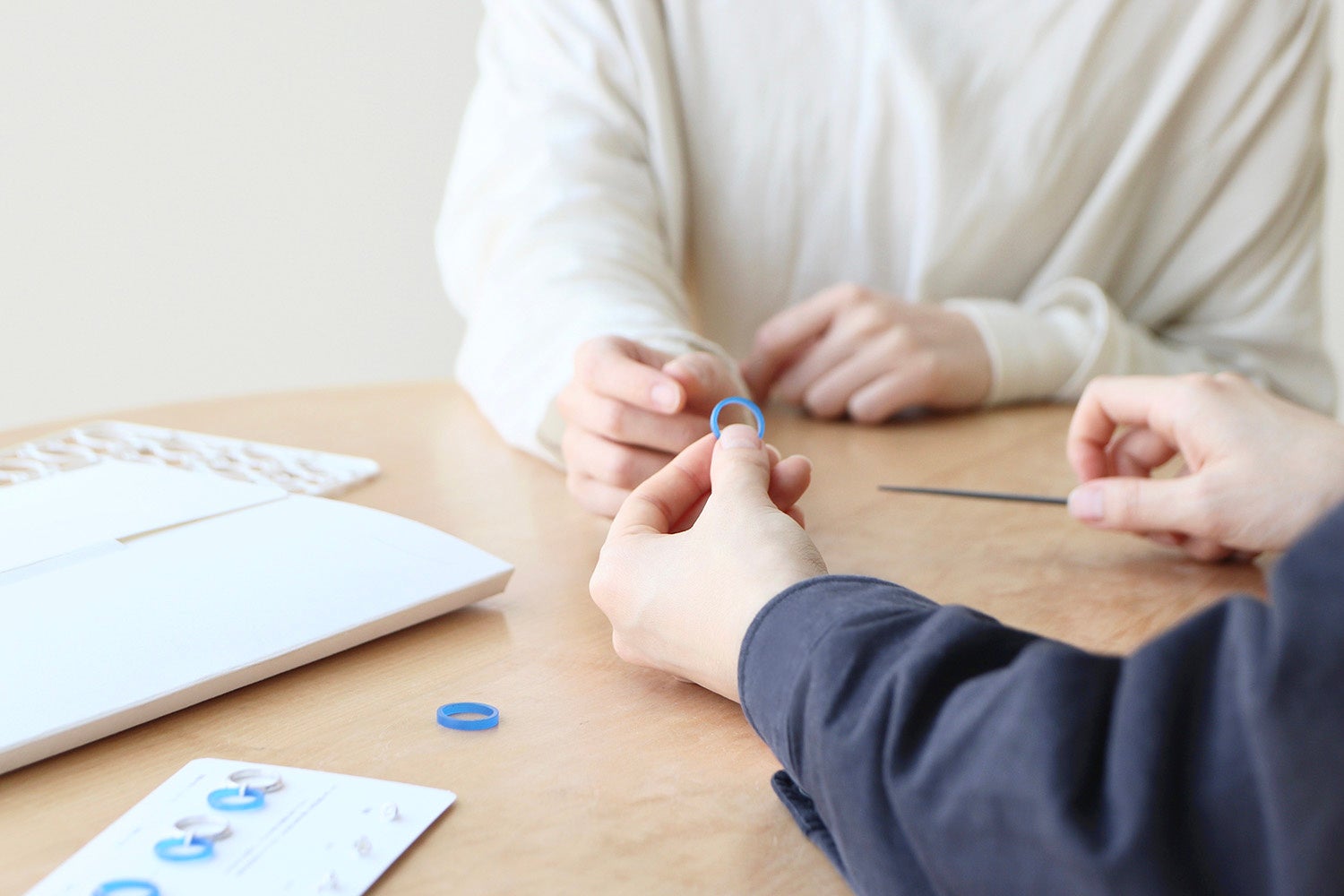 ウチマリ小箱制作風景