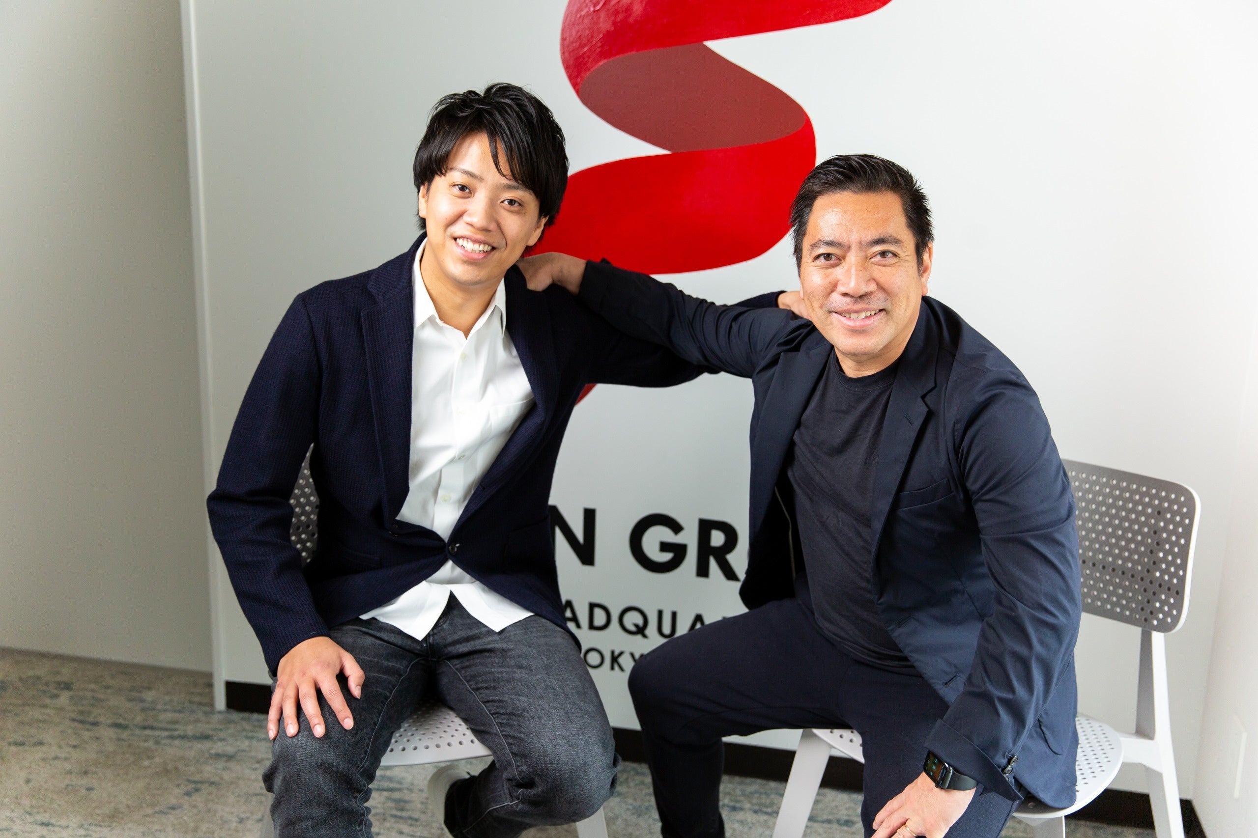 左から Fun Group CEO 三木健司、CCO ケン・マスイ