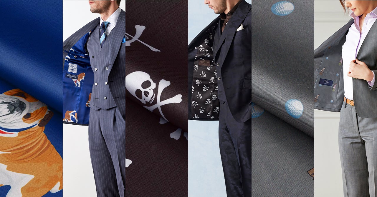 業界TOPクラス!240種類以上のスーツ裏地が選べる「GINZAグローバル 業界TOPクラス!240種類以上のスーツ裏地が選べる「GINZAグローバル