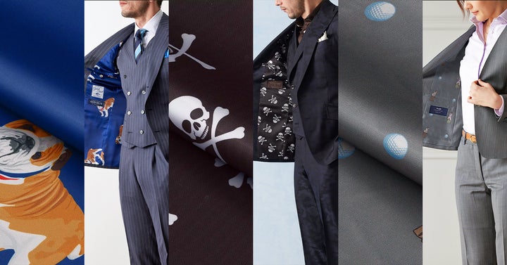 最高級生地 SCABAL✨グローバルスタイル オーダースーツ 紺 裏地 最高級生地 SCABAL✨グローバルスタイル オーダースーツ 紺 裏地