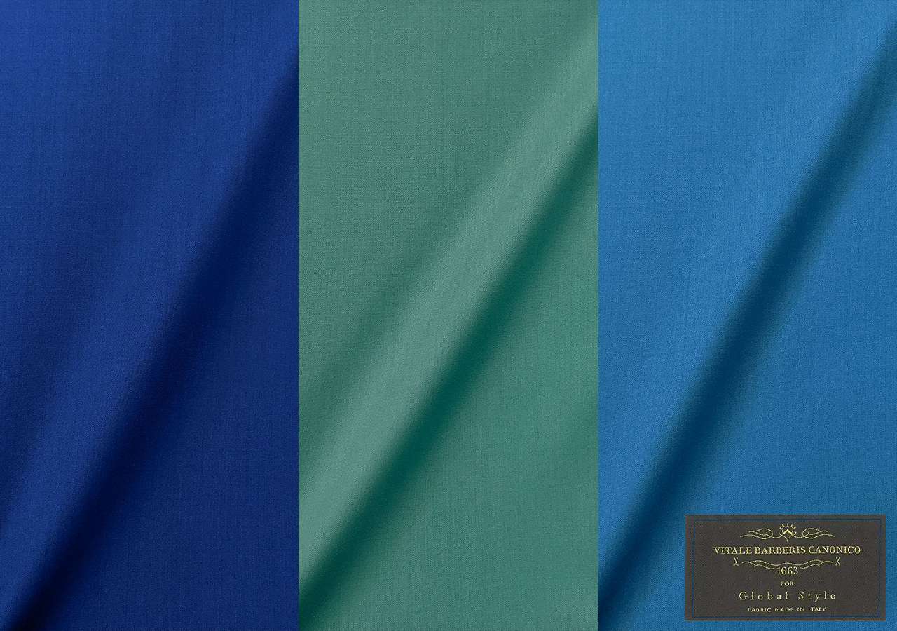 約40種類の新作生地】美しい艶＆発色！コスパに優れるスーツ生地