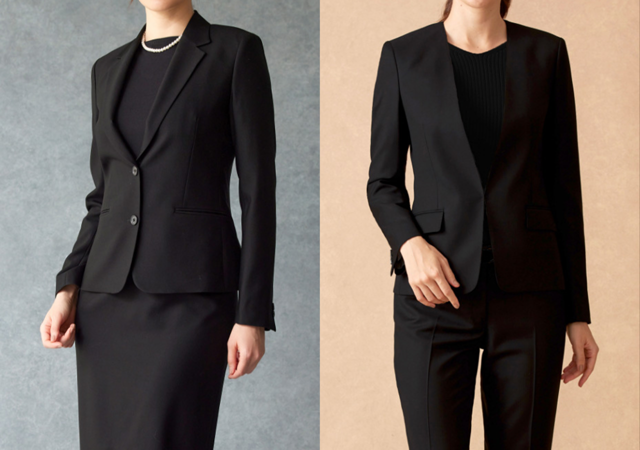 a1027＊オーダーメイドブラックフォーマルスーツセットアップ　ダブルブレスト a1027＊オーダーメイドブラックフォーマルスーツセットアップ ダブル