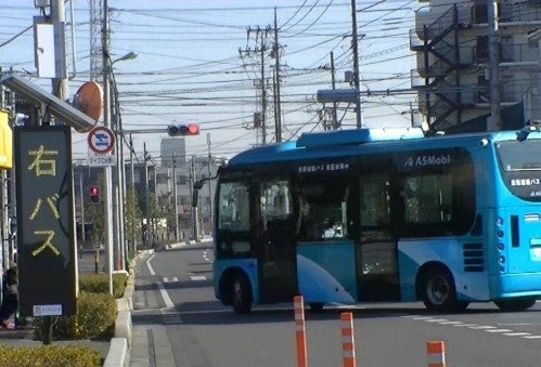 ■周辺の一般車両への注意喚起をする「ICT LED電光掲示板」（埼玉県川口市での実績）