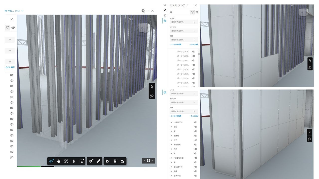 ■内装割付BIMの画像