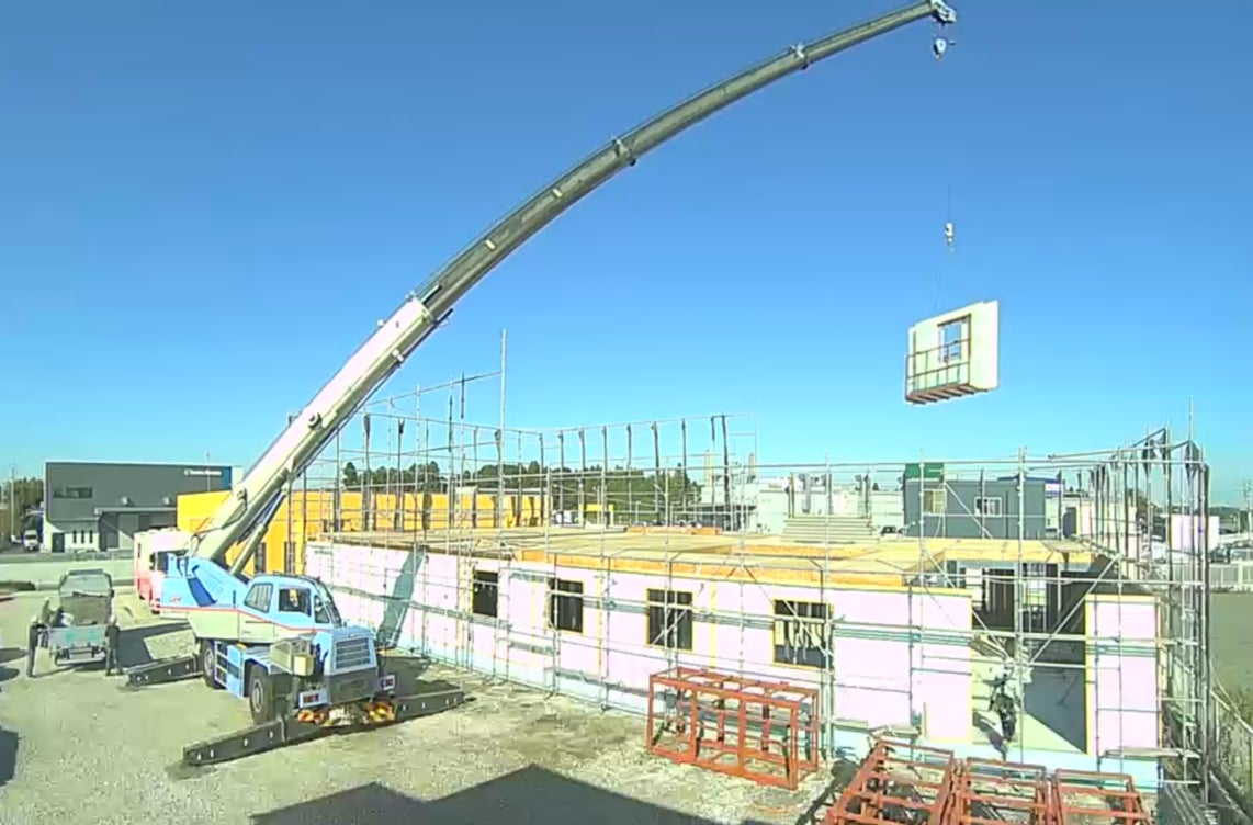 ■CFS建築のイメージ_医療法人社団 新虎の門会酒々井虎の門クリニックの健診棟増築工事(2023年秋)