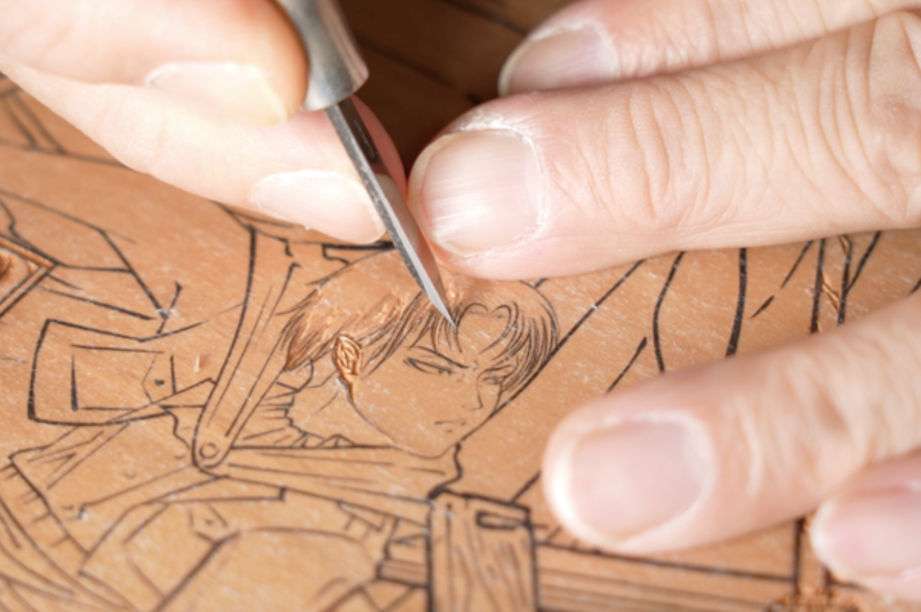 新色 シリアル50番内 世界300部限定 進撃の巨人 浮世絵 巨人襲来之図