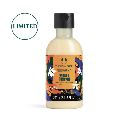 ザボディショップ ボディシャンプー バニラパンプキン 秋だけの幸せ溢れる特別な香り「バニラパンプキン」シリーズ2023