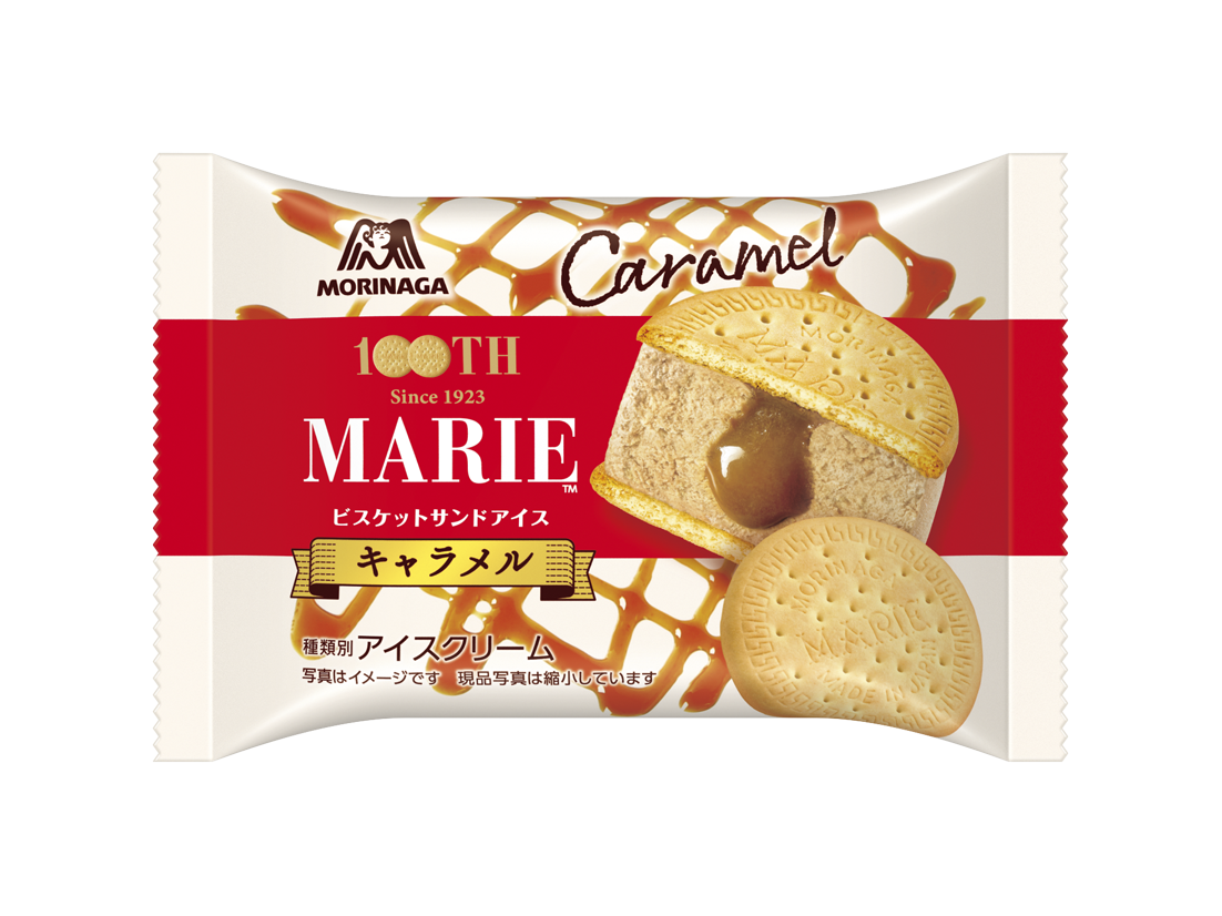 マリー」100周年記念 「100THマリービスケットサンドアイス