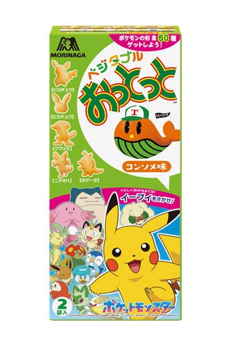 おっとっと☆ 過去最大全74種のポケモンがおっとっとの菓子型として登場
