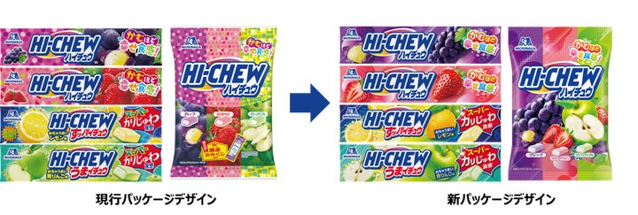「ハイチュウ」史上初!3つの味がひと粒になった50CHEW(周)年記念フレーバー「ハイチュウ<王道ミックス>」2月18日(火)より新発売 ...