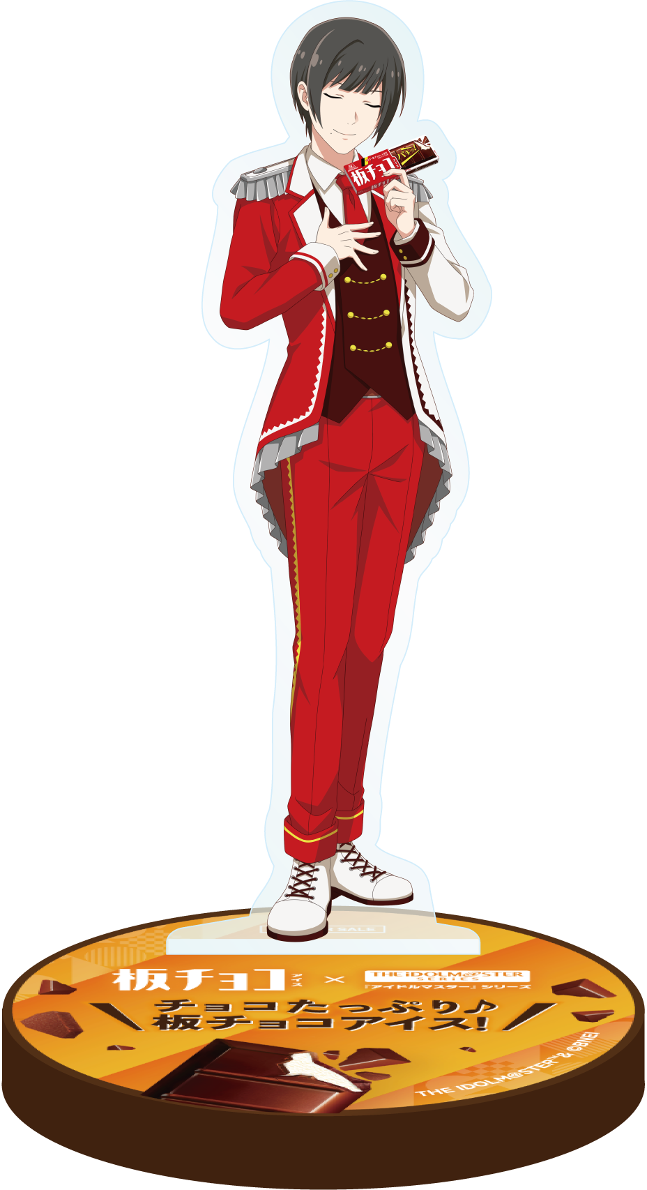 森永製菓　板チョコアイス　A賞　ボイス入アクリルスタンド　天海春香 森永製菓 板チョコアイス A賞 ボイス入アクリルスタンド 天海春香