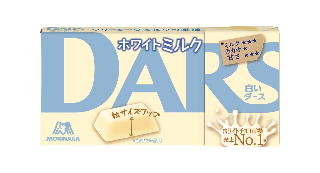 ひと粒を約10%増量しサイズアップ!ミルクの味わいにこだわった新生「ダース」 9月20日(火)から発売! | 森永製菓株式会社のプレスリリース
