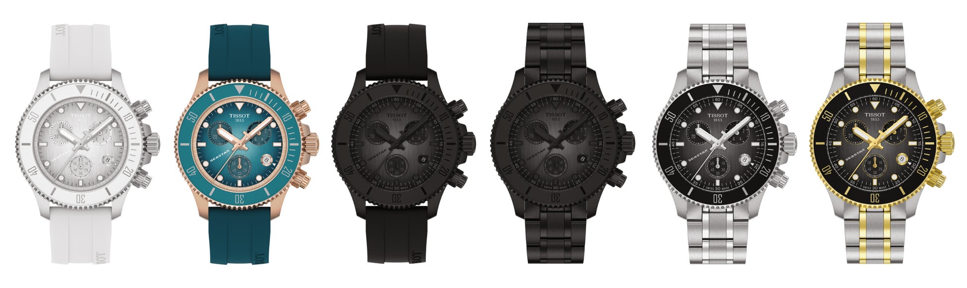 TISSOT ティソ SEASTAR QUARTZ 腕時計コンビカラー ティソ シースター クロノグラフ 38mmが登場 | スウォッチ