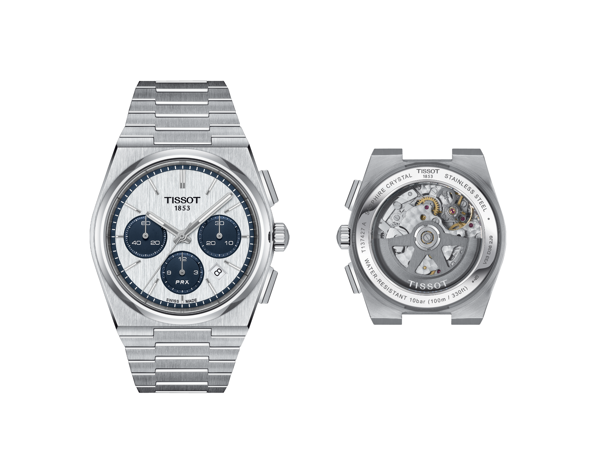 人気コレクション “ティソ PRX” さらなる道を切り拓く、新色をまとった