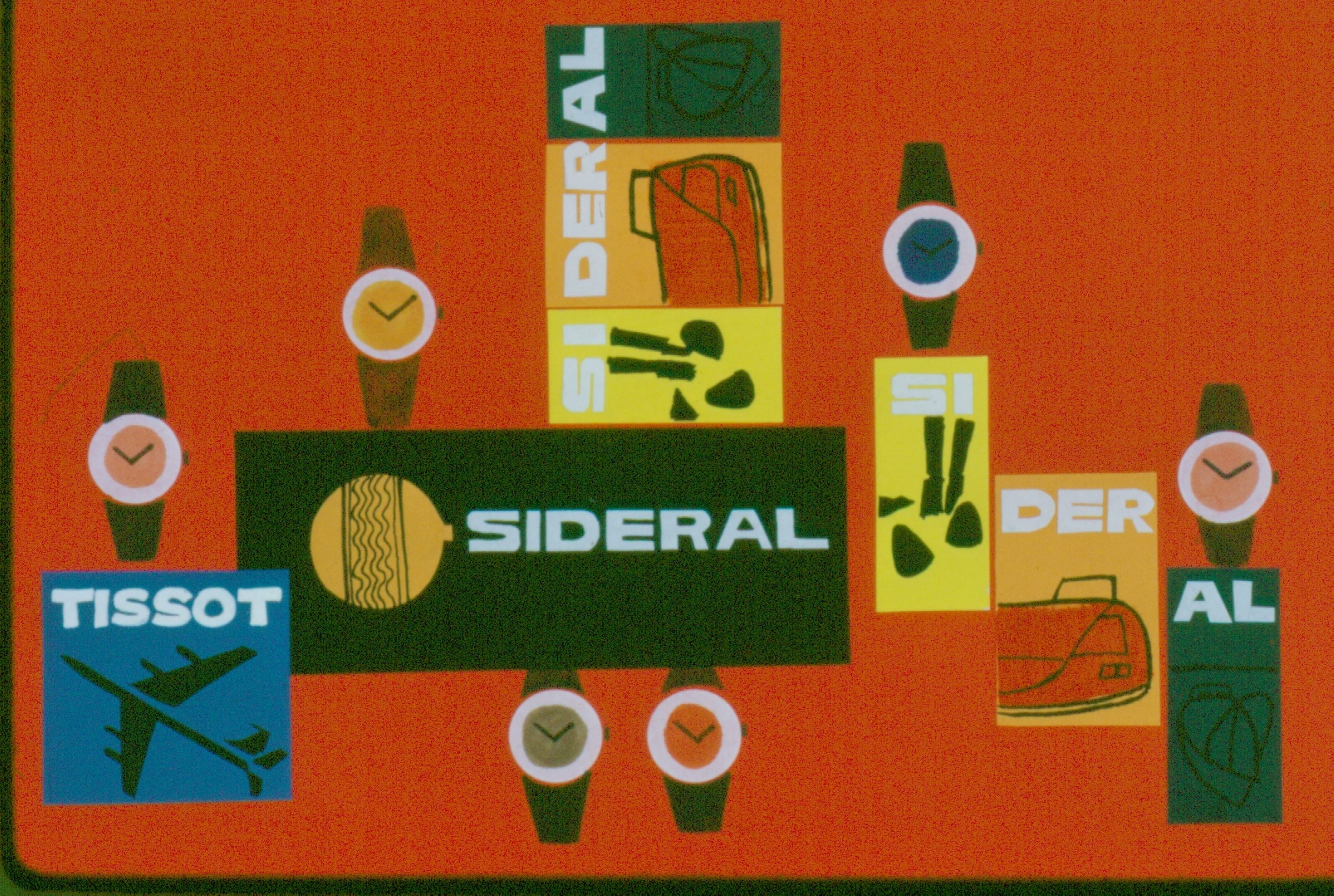 広告キャンペーン、1969年 Tissot ミュージアムコレクション