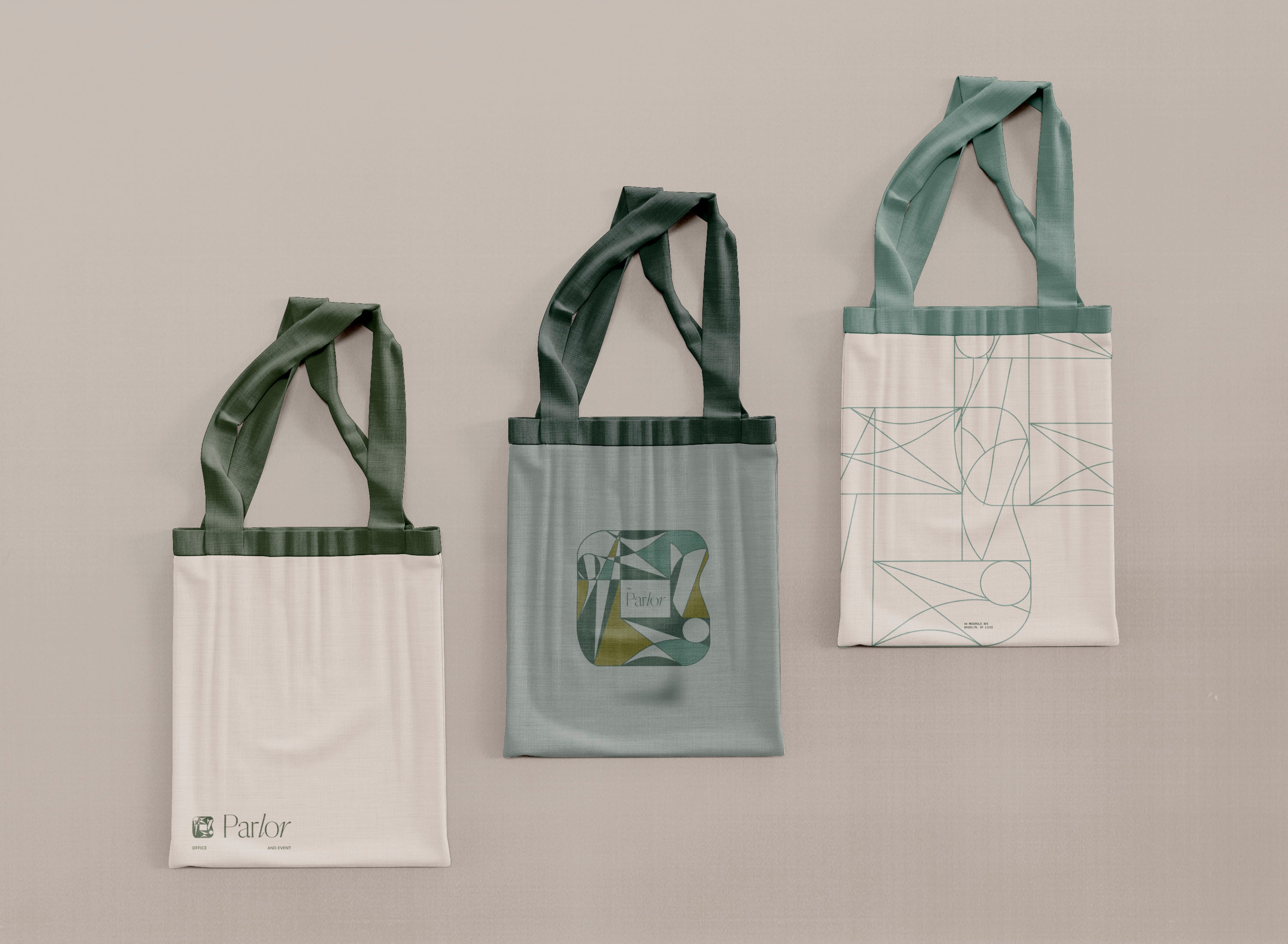 The Parlorロゴ（デザイン：Mei Kanamoto (monopo New York)）