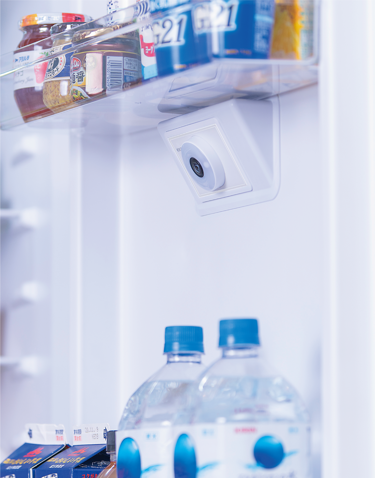 庫内の食材をスマホで確認できるスマート冷蔵庫「STOCK EYE（ストック